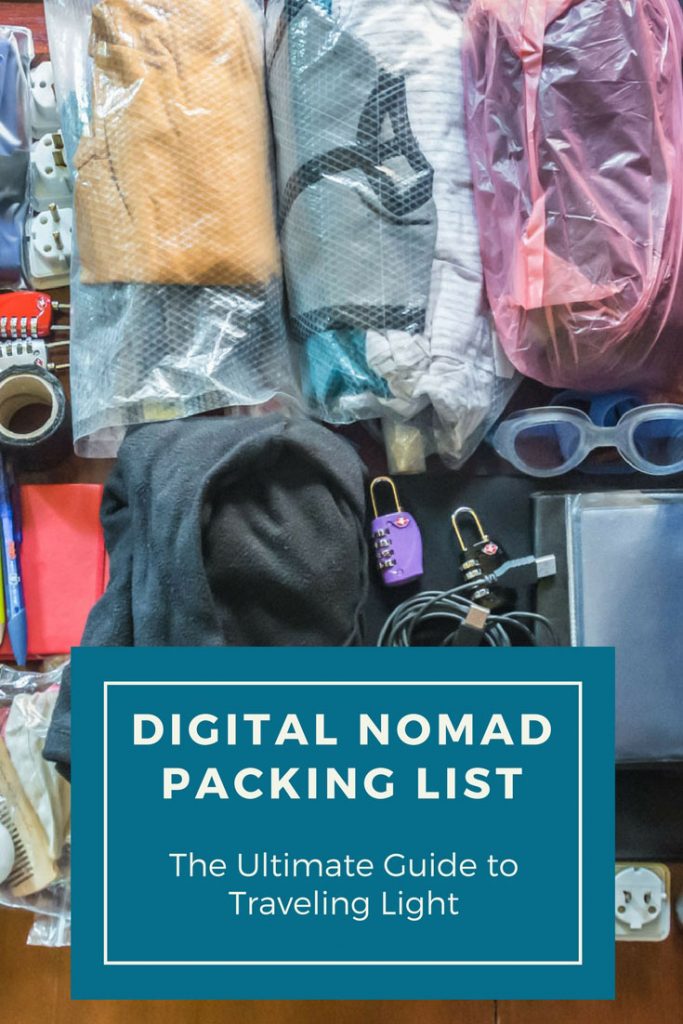 Digital Nomad Packing List