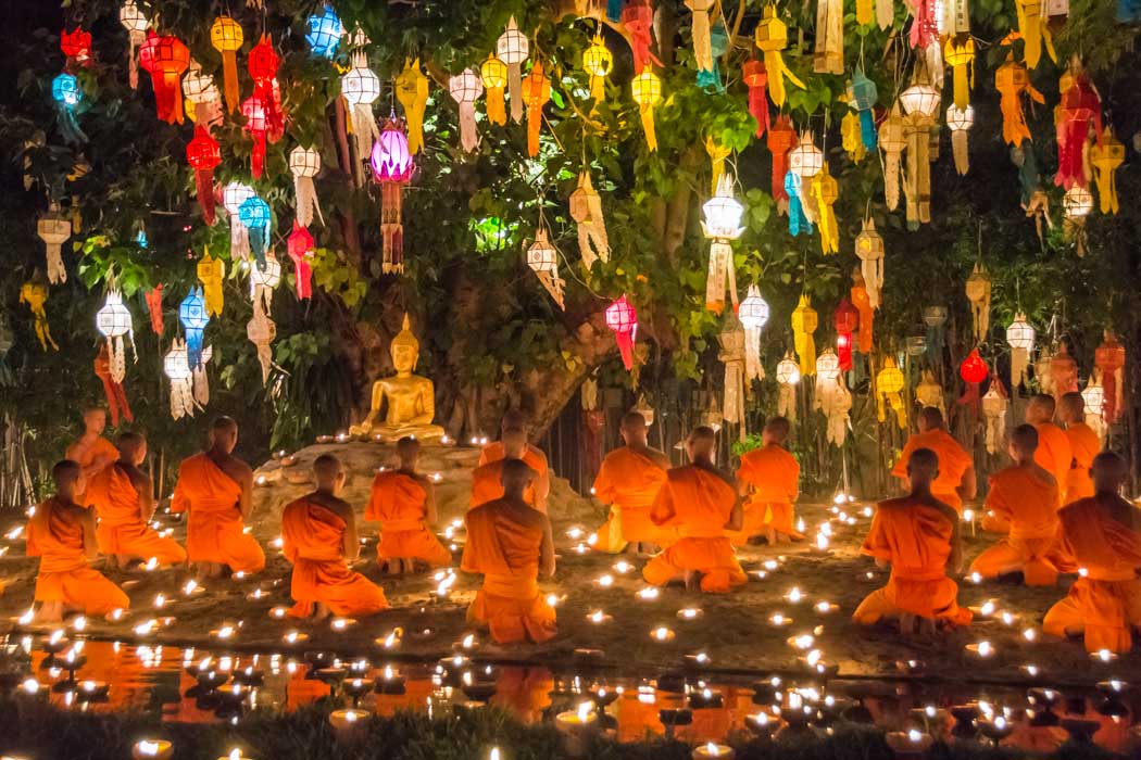 Yi Peng and Loy Krathong in Chiang Mai: Thailand Lantern Festivals