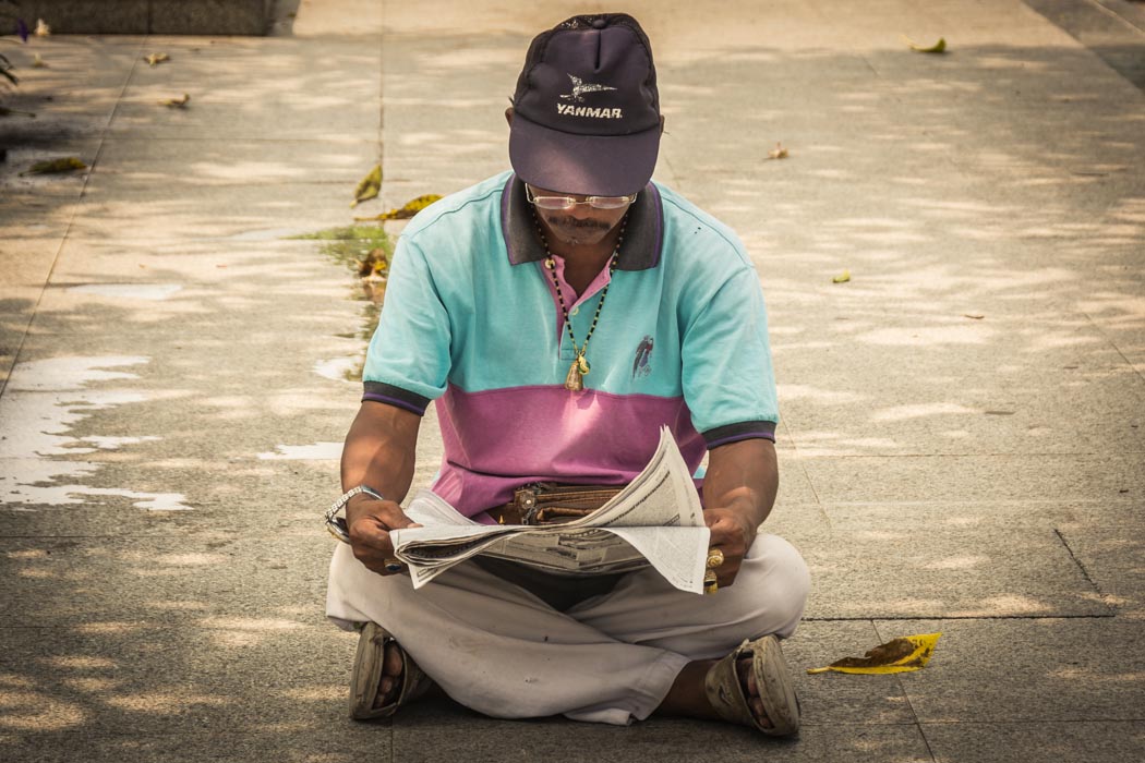 Photos of People Reading