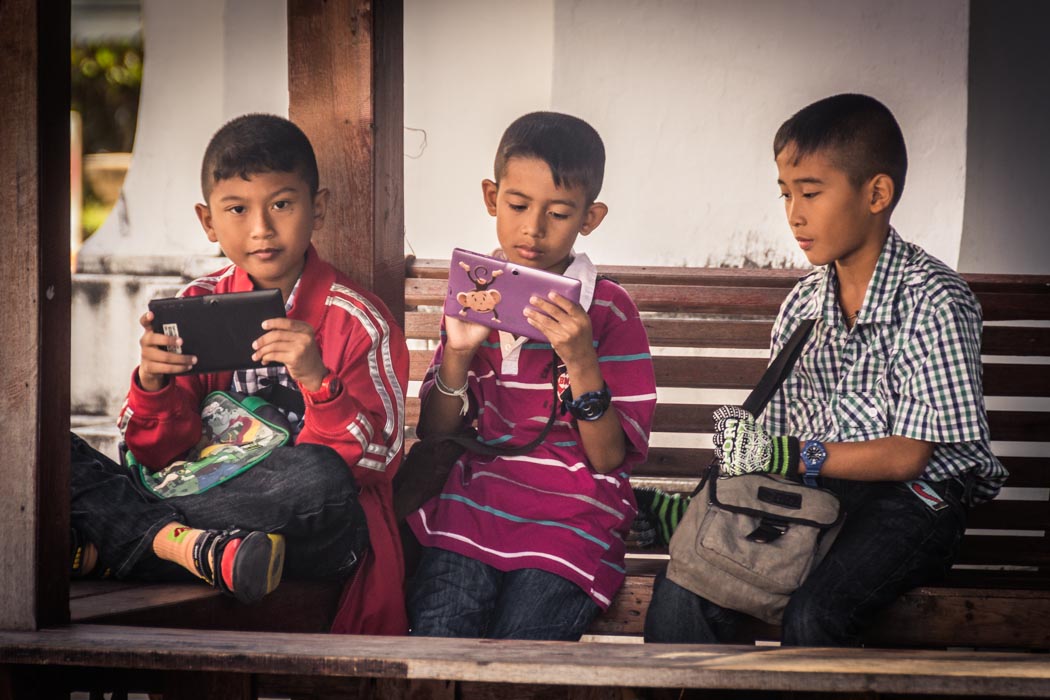 Photos of People Reading