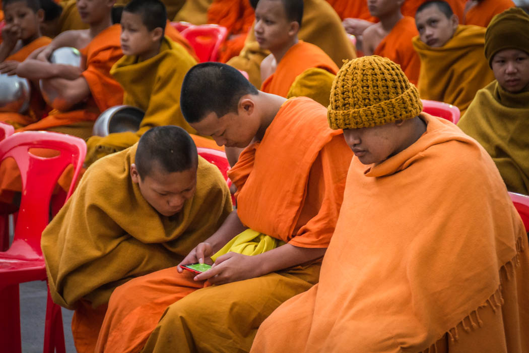 photos of monks