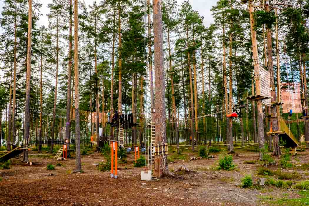 Eco-Adventures in Finland: Vierumäki Flowpark 