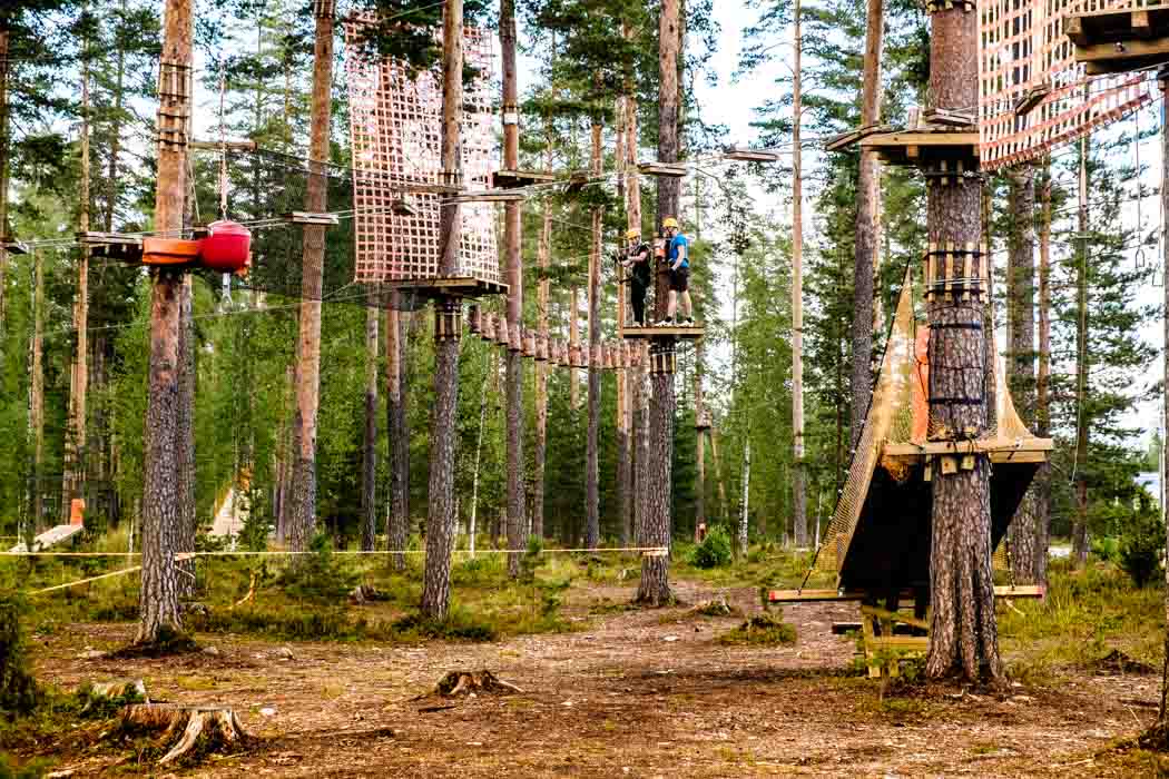 Eco-Adventures in Finland: Vierumäki Flowpark 