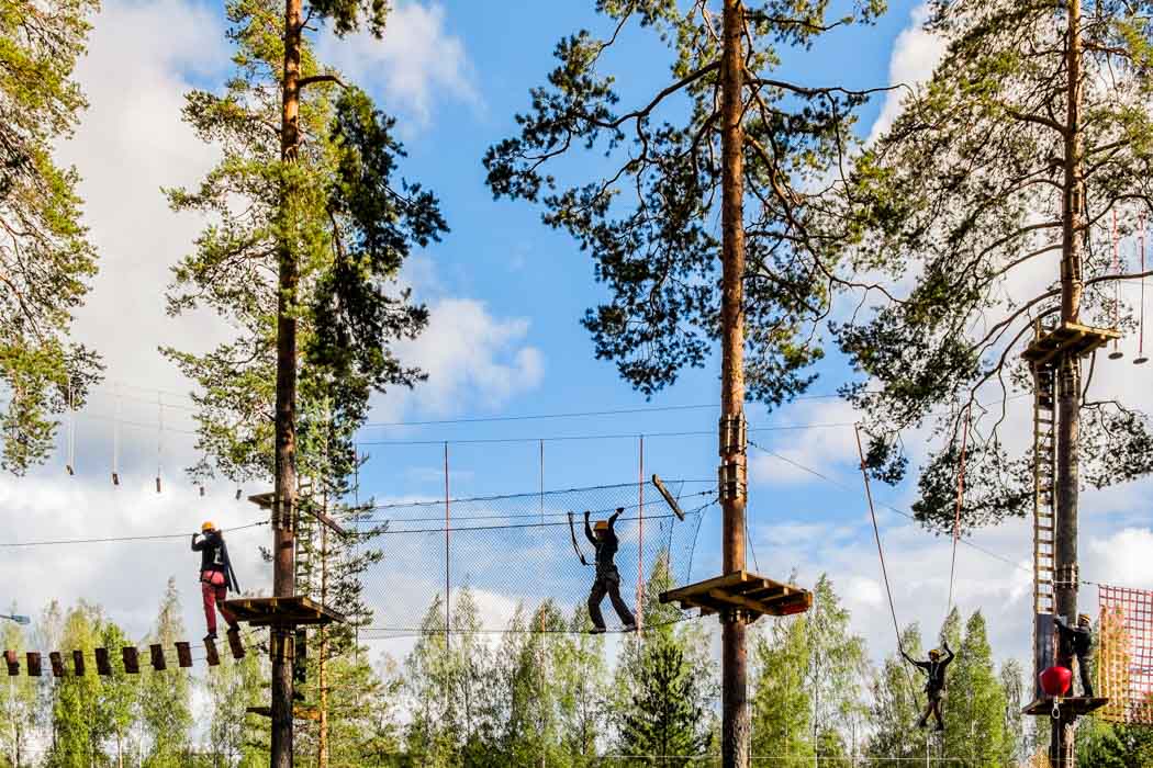 Eco-Adventures in Finland: Vierumäki Flowpark 