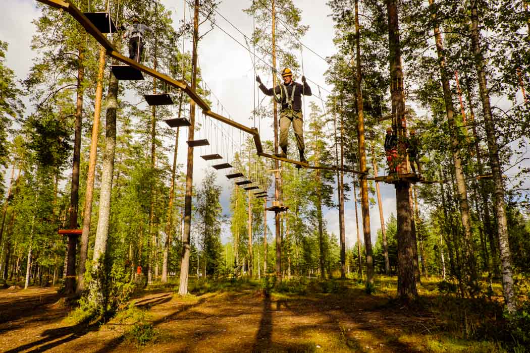 Eco-Adventures in Finland: Vierumäki Flowpark 