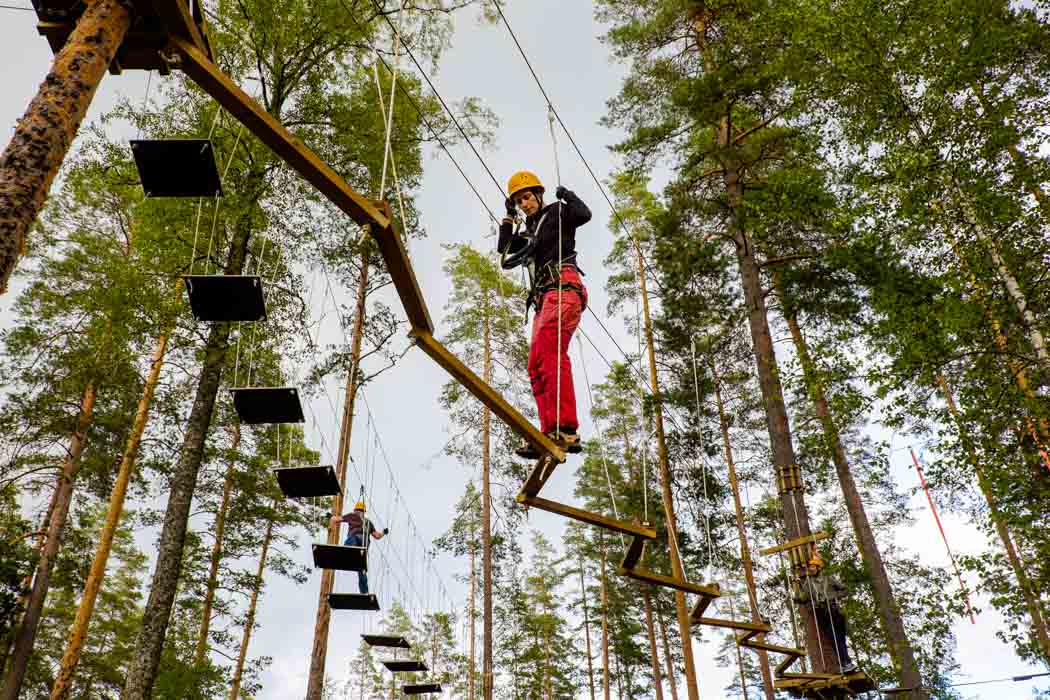 Eco-Adventures in Finland: Vierumäki Flowpark 