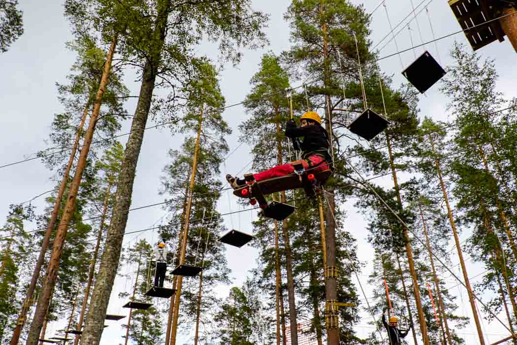 Eco-Adventures in Finland: Vierumäki Flowpark 