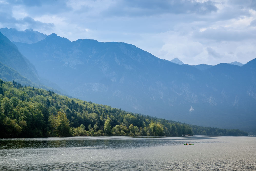 Lake Bohinj in Slovenia