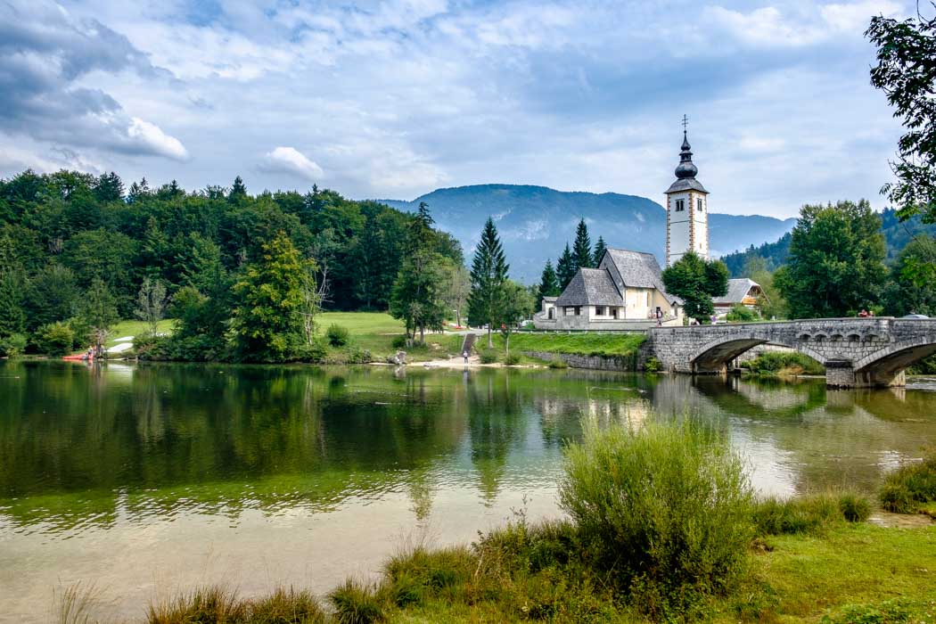 Lake Bohinj in Slovenia