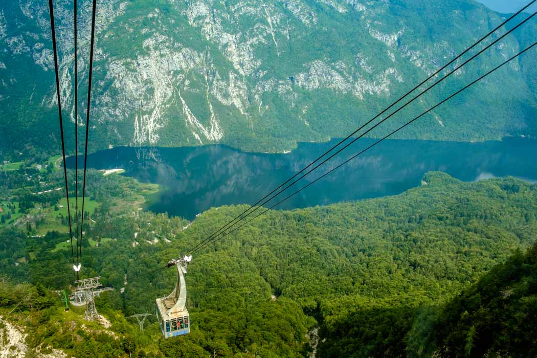 Lake Bohinj in Slovenia