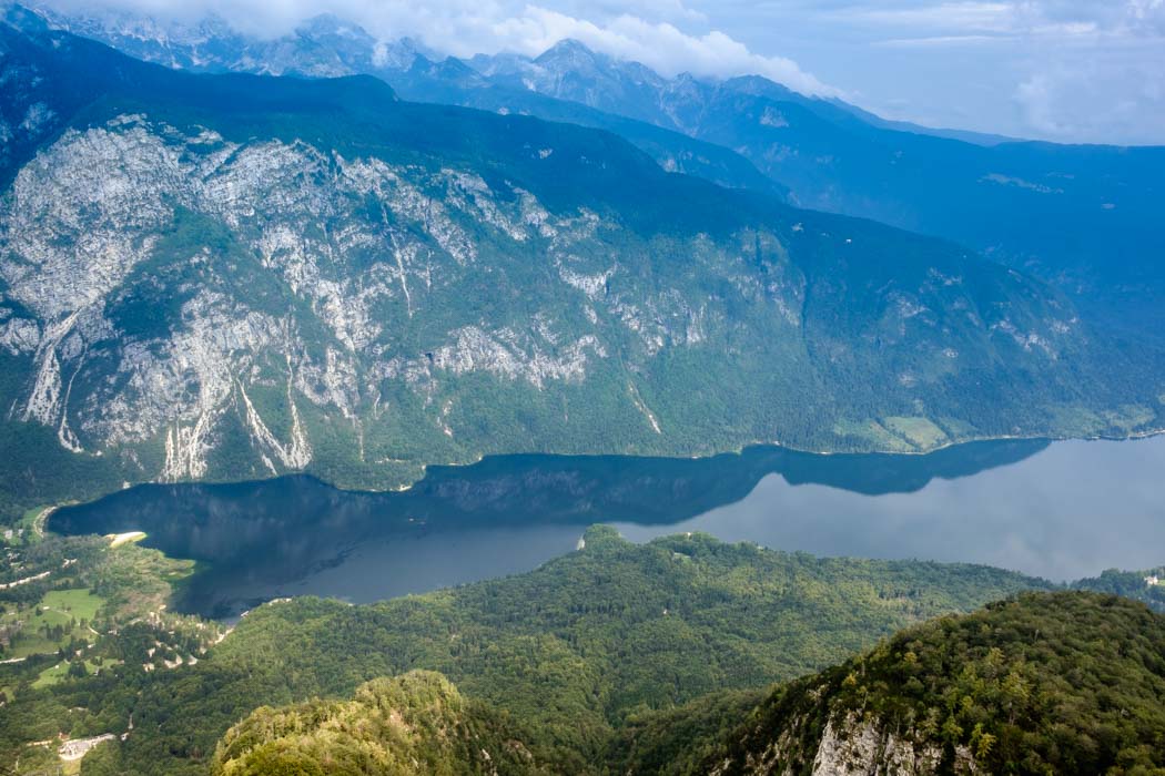 Lake Bohinj in Slovenia