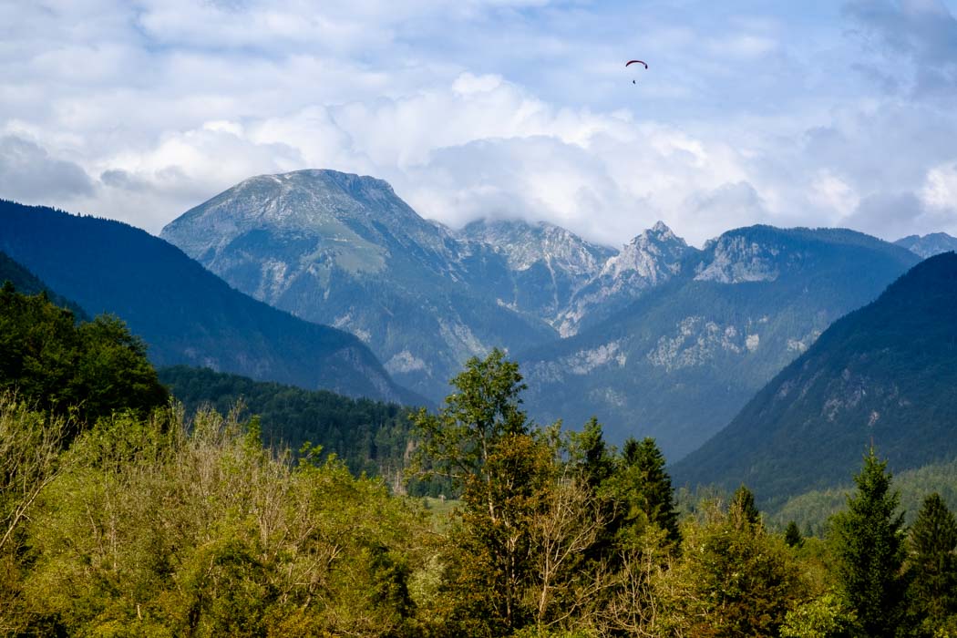 Lake Bohinj in Slovenia