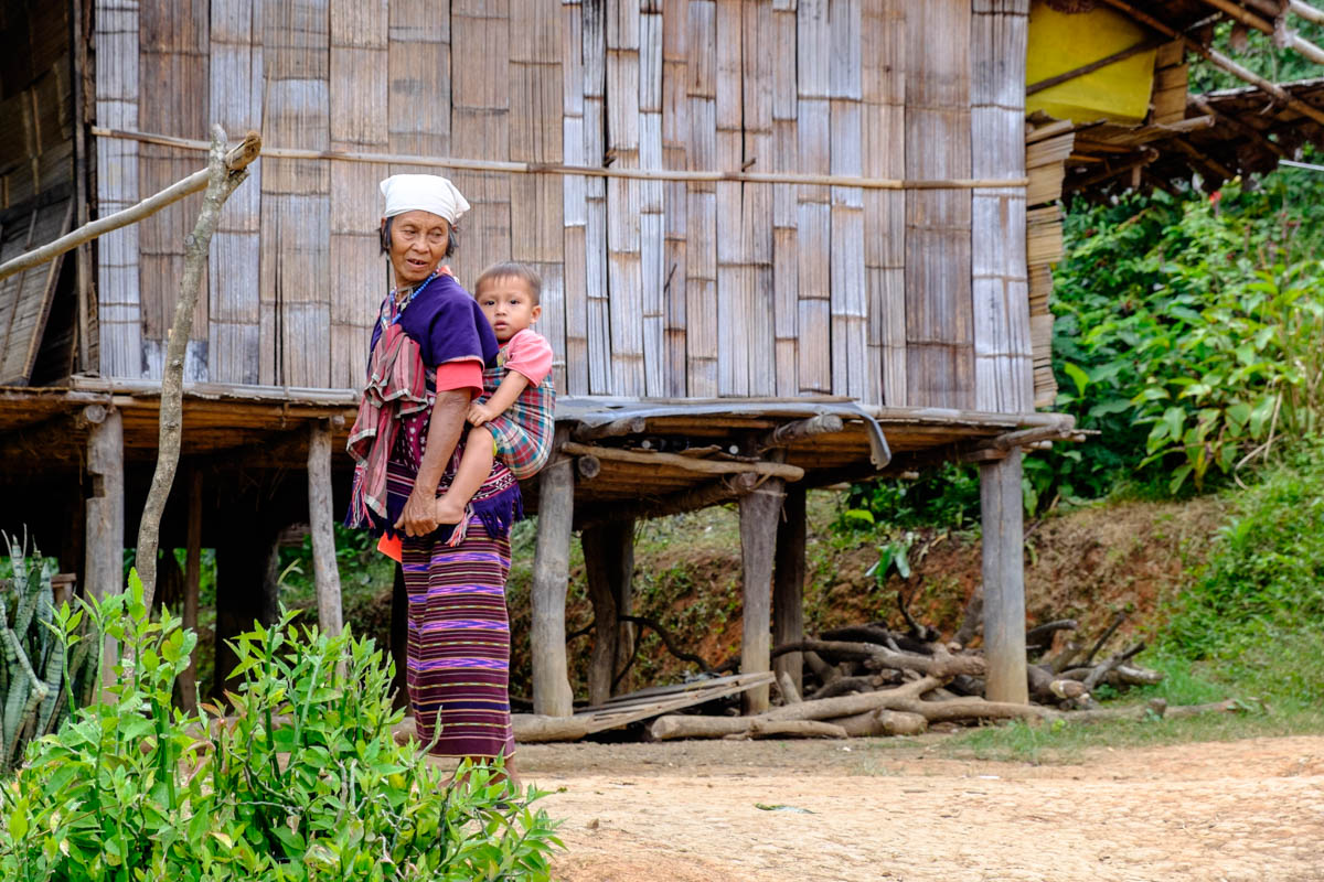 White Karen hill tribes