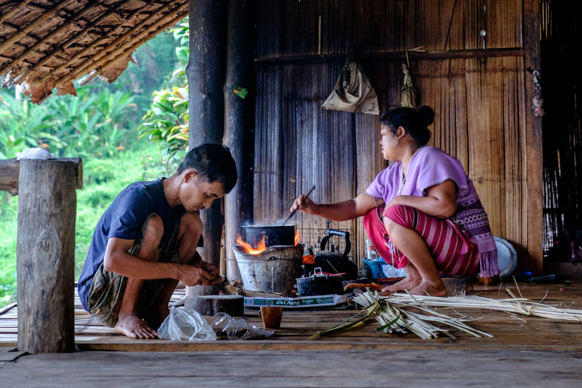 White Karen hill tribes