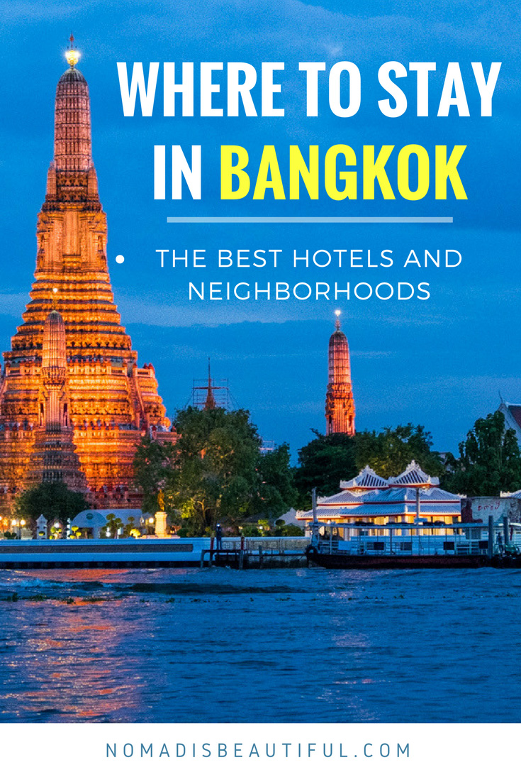 Your decision about where to stay in Bangkok can determine the outcome of your experience in the Thai capital. Especially if it’s going to be your first time in Asia. #Bangkok is a vibrant metropolis that welcomes you with a generous portion of intensive urban vibes, amazing history, an incredible food scene, and genuine local life freed from overwhelming touristy glitter. All you need to do is to learn where to stay in Bangkok, pick the right neighborhood, find the best accommodation in Bangkok, and then just surrender to what the city offers you. #bangkoktravel #bangkokguide - @NomadisBeautiful