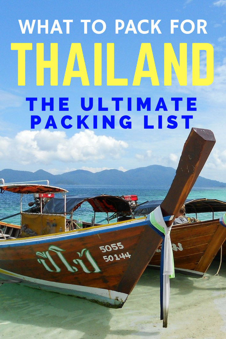 Planning your trip and thinking about what to pack for #Thailand? In this ultimate list you'll find all you need to know for a fantastic trip in the Land of the Smiles #whattopackforthailand #ThailandTravel