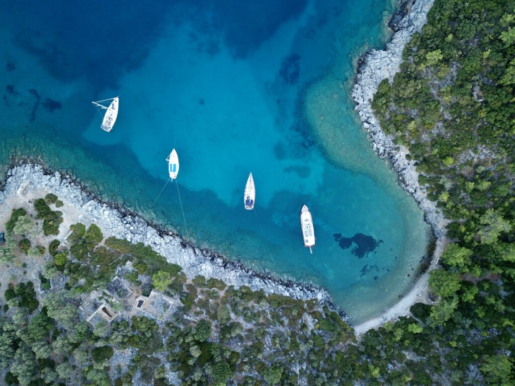 best yacht charter routes in the Mediterranean