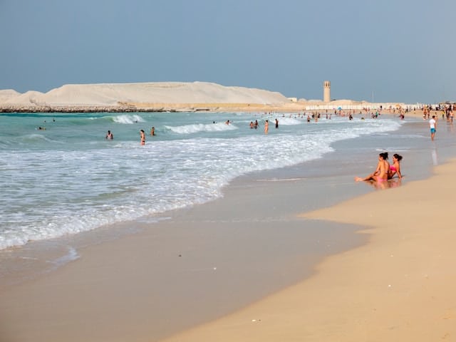 beaches in Dubai